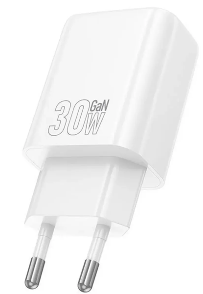 Зарядное устройство HOCO N63 PD30W+QC3.0 30W 3A (PD+QC) USB/USB Type-C белый фото