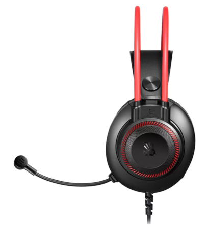 Игровые наушники с микрофоном A4 Bloody G200S BLACK + RED Usb фото