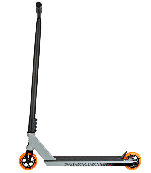 Самокат трюковый NOVATRACK 110A.CROW20.GR24 Crow 20, 110 мм, SCS, алюминий, серый с черным фото