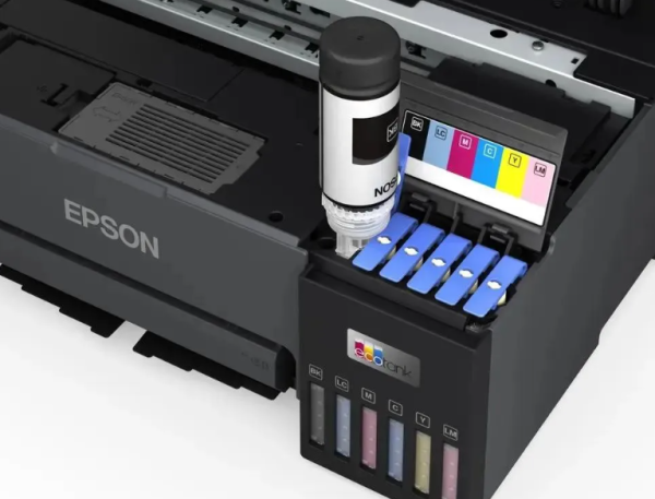 Принтер EPSON L8050 A4 USB черный фото