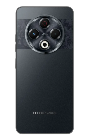 Смартфон Tecno Spark 30 8/128GB Black (Черный)  фото