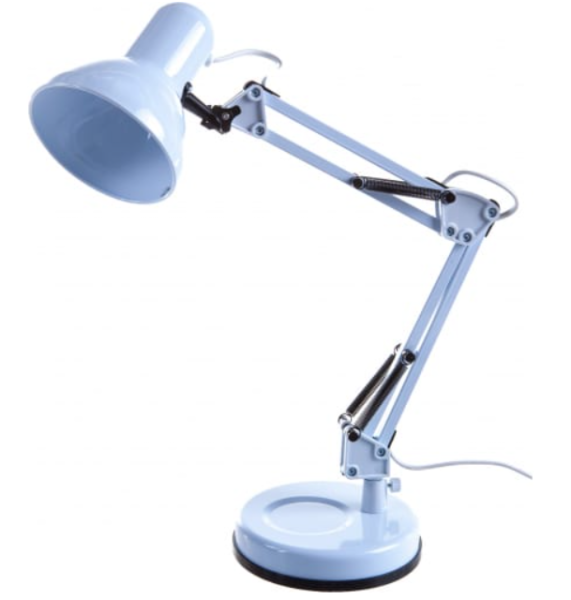 Лампа настольная CAMELION KD-313 C01 белый (230V 60W, E27) фото