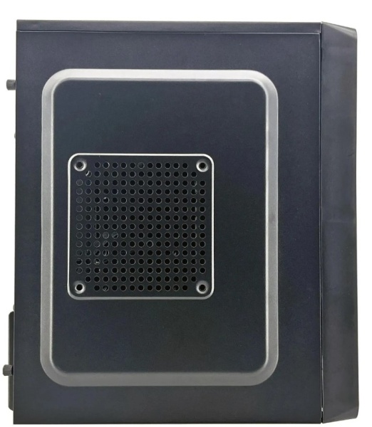 Корпус KingPrice KPCC-MN205 черный без БП mATX 1x80mm 1x120mm 2xUSB2.0 audio фото