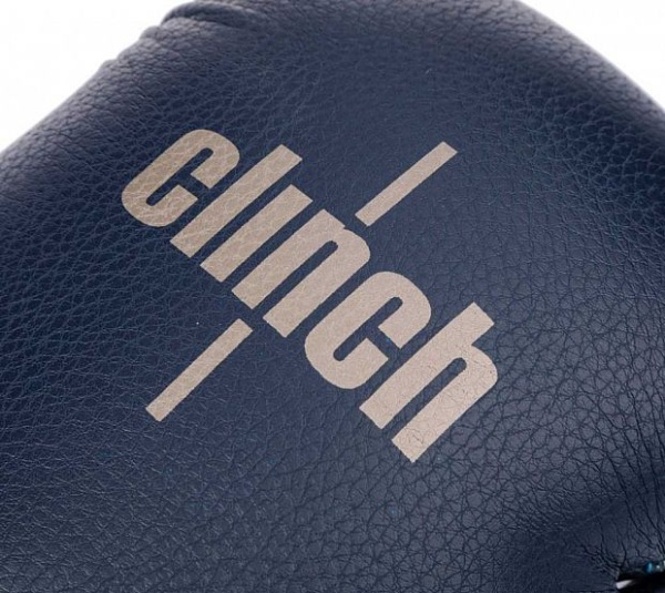 Перчатки боксерские "Clinch  Fight 2.0" темно-синие 10 унц. фото