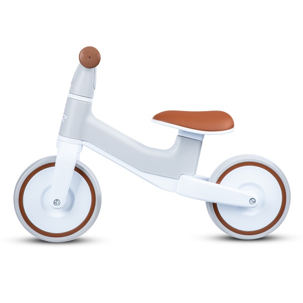 Беговел 2х кол City-Ride CR-BB-02WT. Пластиковая рама, мягкое сиденье, колеса 7" EVA. Цвет Белый фото