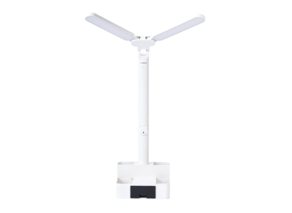 Лампа настольная беспроводная SONNEN PT-201 органайзер,USB LED,5Вт,белый,3 режима, 238781 фото