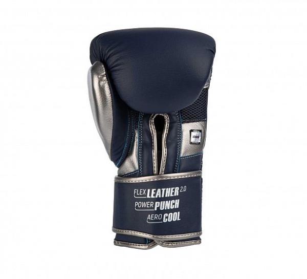 Перчатки боксерские Clinch Punch 2.0 темносине-бронзовые 14 унций фото
