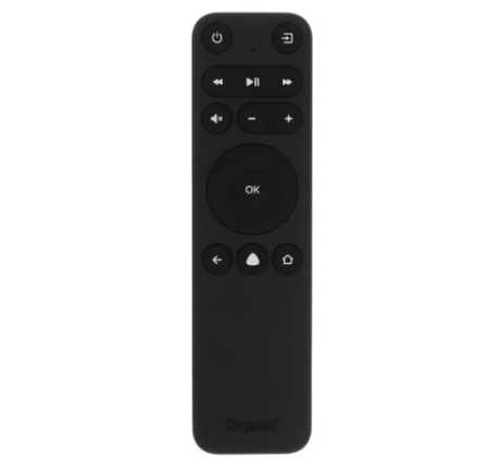 Телевизор QLED Яндекс 43" YNDX-00093 ТВ Станция с Алисой black, UHD, Smart TV фото