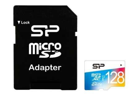 Карта памяти MicroSD 128GB Silicon Power (SP128GBSTXBU1V21SP) фото
