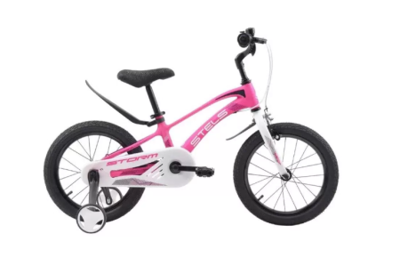 (м) Велосипед детский STELS 16" Storm KR розовый  фото