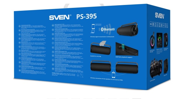 Колонка Bluetooth Sven PS-395 фото