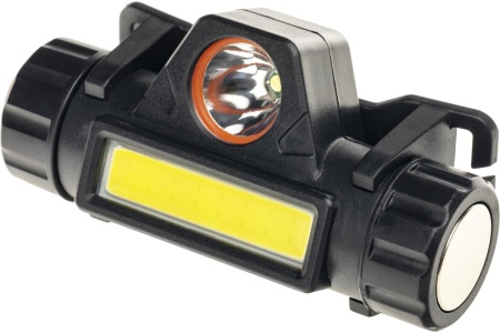Фонарь налобный RITTER 56206 5, 5Вт+3Вт фото