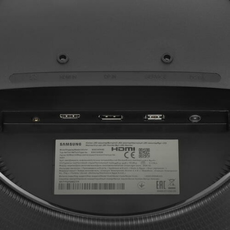 Монитор 32" Samsung Odyssey G5 S32CG550EI черный VA LED 165Hz 2560x1440 1ms 300cd HDMI DP USB фото