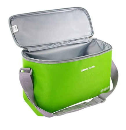 Термосумка БИОСТАЛЬ TCD-10G, зеленый фото