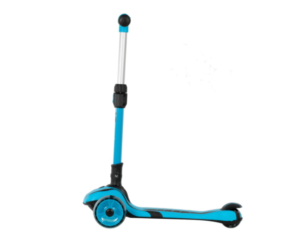 Самокат-кикборд NOVATRACK 120P.RAINBOW.BL25 Pro, колеса 120х80 мм, синий фото