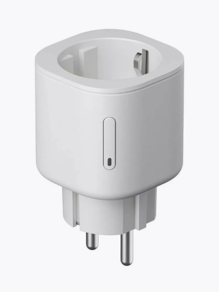 Умная розетка  Yandex Matter EUBT Wi-Fi белый (YNDX-00540WHT) фото