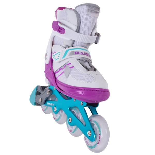 Роликовый коньки Tech Team Daisy  Purple р.36-40 (M) фото