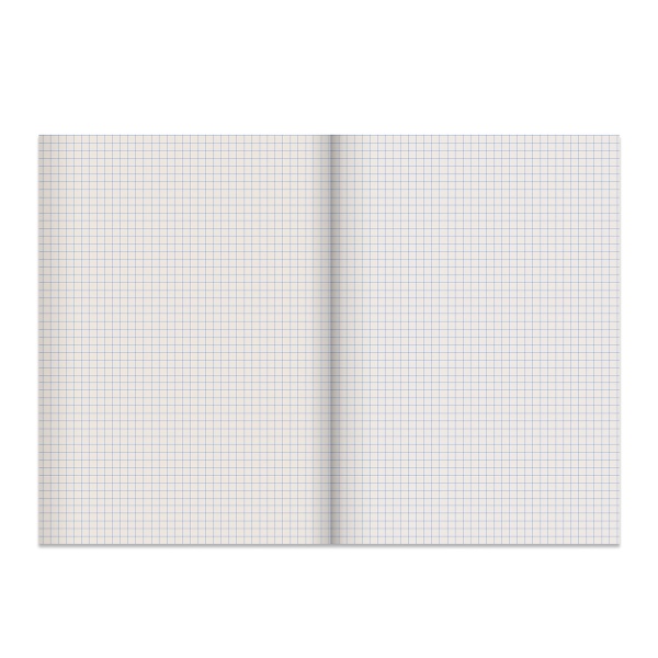 Тетрадь А4, 96л. скоба, офсет №2 ЭКОНОМ, клетка, STAFF, цвет в ассорт., 403408, 403407 фото