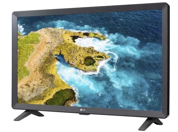 Телевизор LED LG 24" 24TQ520S-PZ серый HD READY /60Hz/DVB-T/DVB-T2/DVB-C/USB/WiFi/Smart TV фото
