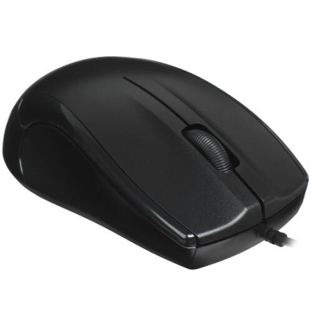 Мышь Oklick 185M черный оптическая (1000dpi) USB фото