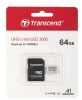 Карта памяти MicroSD 64GB Transcend 300S UHS-I U1 (TS64GUSD300S-A) фото