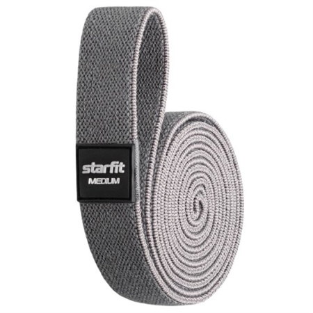 Эспандеры для кроссфита STARFIT ES-205 текстиль, серый, 3 шт. фото