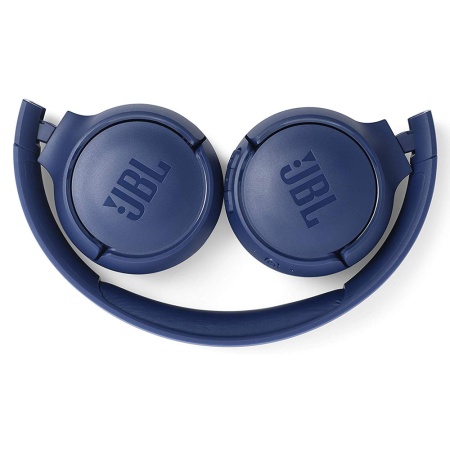 Беспроводные bluetooth наушники JBL T500 BT синий фото