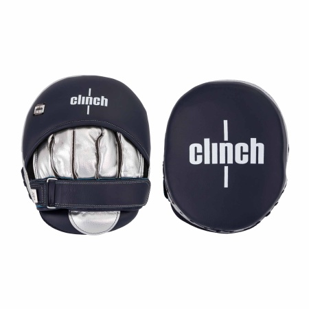 Лапы Clinch Focus Mitt Aero One темносине-серебристые фото
