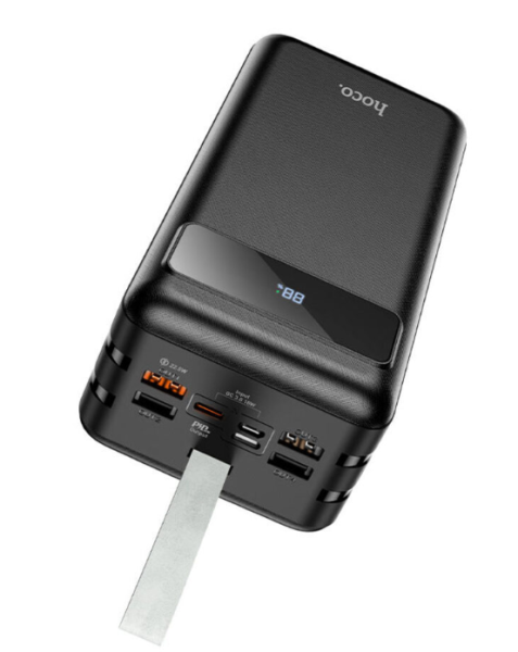 Аккумулятор внешний HOCO J86B Electric 60000mAh чёрный 6931474771742 фото