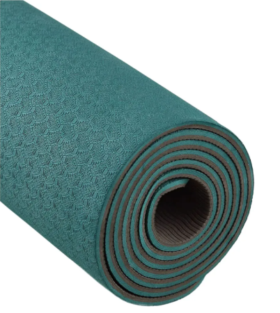 Коврик для йоги STARFIT FM-201 TPE, 183x61х0,6 см, черный/холодный океан купить ЦИТ Коврик для йоги STARFIT FM-201 TPE, 183x61х0,6 см, черный/холодный океан фото