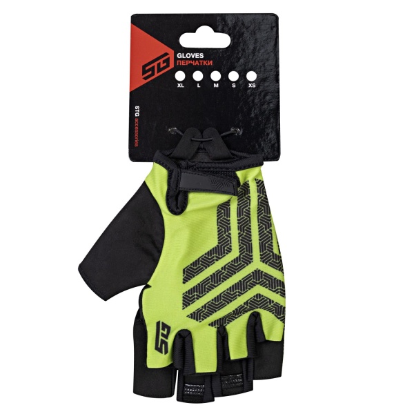 (м)Перчатки STG Slim Skin, размер M, зеленый с черным Артикул: Х112303-M фото