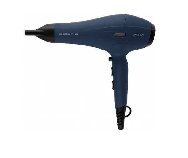 Фен POLARIS PHD 2600ACI (АС мотор), синий фото