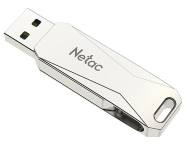 USB флеш-накопитель 32GB Netac U782C Dual, USB + TypeC, серебро USB 3.0 NT03U782C-032G-30PN фото