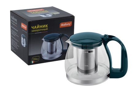 Чайник заварочный MALLONY DECOTTO-AS-750 0,75л. фото