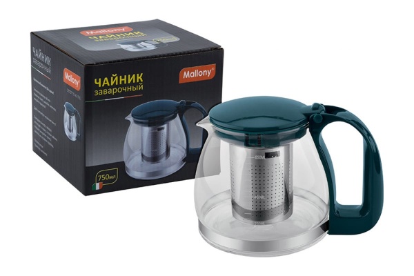 Чайник заварочный MALLONY DECOTTO-AS-750 0,75л. купить ЦИТ Чайник заварочный MALLONY DECOTTO-AS-750 0,75л. фото