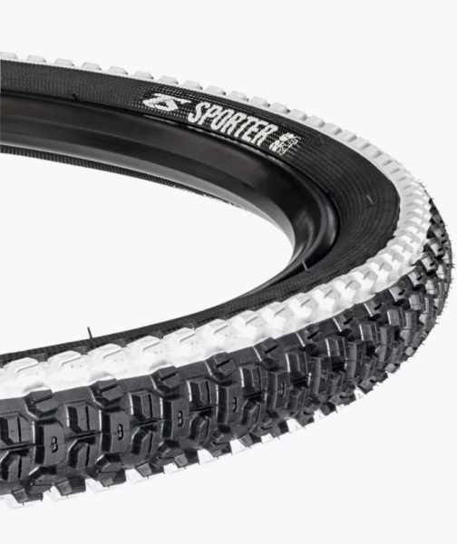 Покрышка 26х2.0" Axis Sporter, черный с белым Х127072 купить ЦИТ Покрышка 26х2.0" Axis Sporter, черный с белым Х127072 фото