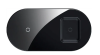 Беспроводное зарядное устройство Baseus BS-W508 Simple 18W пластик, стекло Type-C черный прозрачный фото