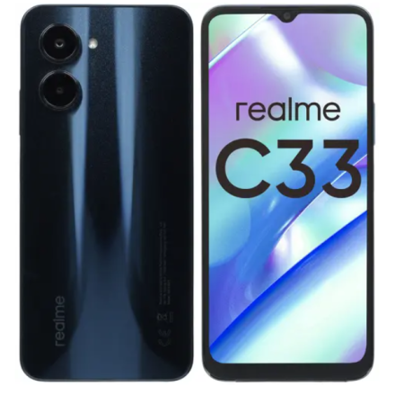 Смартфон Realme C33 4/128Gb Black (Черный) фото