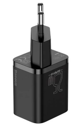 Зарядное устройство Baseus Si Quick Charger 1C 25W EU Black CCSP020101 фото