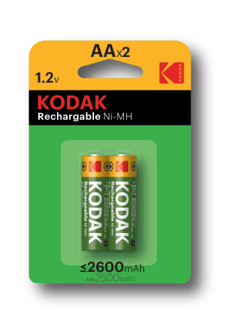 Аккумулятор АА KODAK 2600MAH 2шт (Б0012678) фото