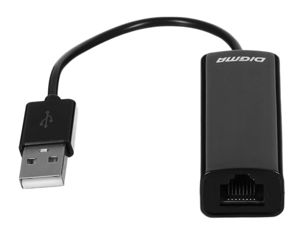Сетевой адаптер Digma D-USB2-LAN100 USB 2.0 фото