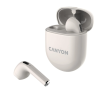 Беспроводные bluetooth наушники Canyon TWS-6 (DF1CNSTWS6BE) Бежевый фото