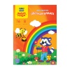 Цветная бумага офсетная А4, Мульти-Пульти, двустор., 16л., 8цв., в папке, "Приключения Енота" фото
