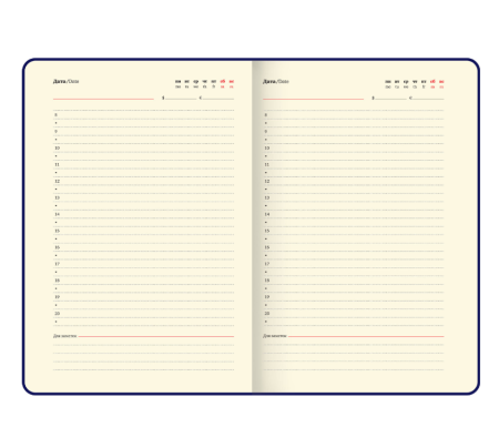 Ежедневник недатированный А5 138х213мм BRAUBERG Base, под кожу, 160л, черный, 116255 фото