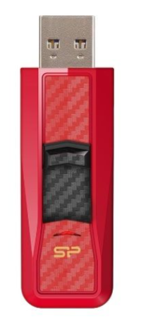 USB флеш-накопитель 32GB Silicon Power Blaze B50 красный USB 3.0 фото