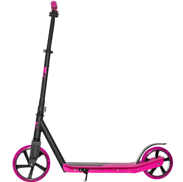 Самокат городской NOVATRACK 160PNF.POLIS.PN25 Plastic NF, колеса 160 мм, розовый фото