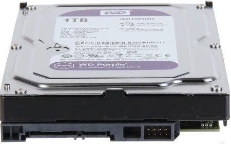 Жесткий диск HDD 1Tb WD Original WD10PURZ SATA III <5400, 64Mb> фото