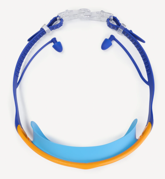 Очки-маска для плавания с берушами 25DEGREES Fusion Navy/Blue/Orange 25D25001, детский ЦБ-00005247 фото