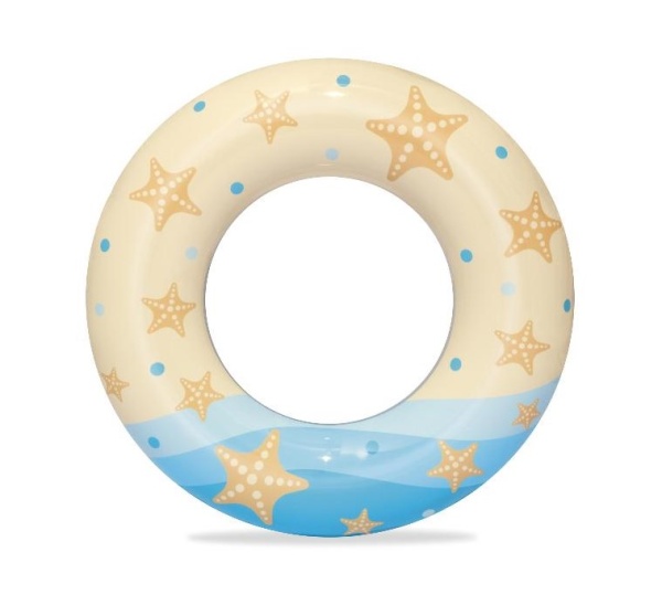 Надувной круг для плавания, диаметр 61 см, 3 - 6 лет, до 60 кг, АССОРТИ, BESTWAY, 36014 фото