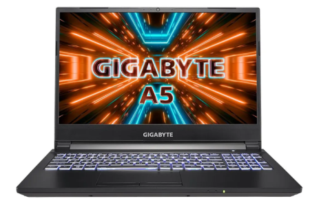 Ноутбук Gigabyte Aorus 5 K1-AEE1130SD Ryzen 5 5600H/16Gb/512Gb SSD/RTX3060 6Gb/15.6"FHD IPS/noOS/bla фото
